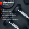 Гантель круглая UNIX FIT PRO обрезиненная 50 кг DBRND50PBKx2