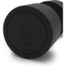Гантель UNIX FIT PRO круглая обрезиненная 50 кг DBRND50PBK
