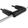 Гриф для приседаний UNIX FIT SITBAR PRO П-образный 220 см / 28 мм BB22_28SITPCE