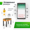 Игровой стол UNIX LINE Футбол - Кикер (122х64 cм) Wood GTSFU122X64WD